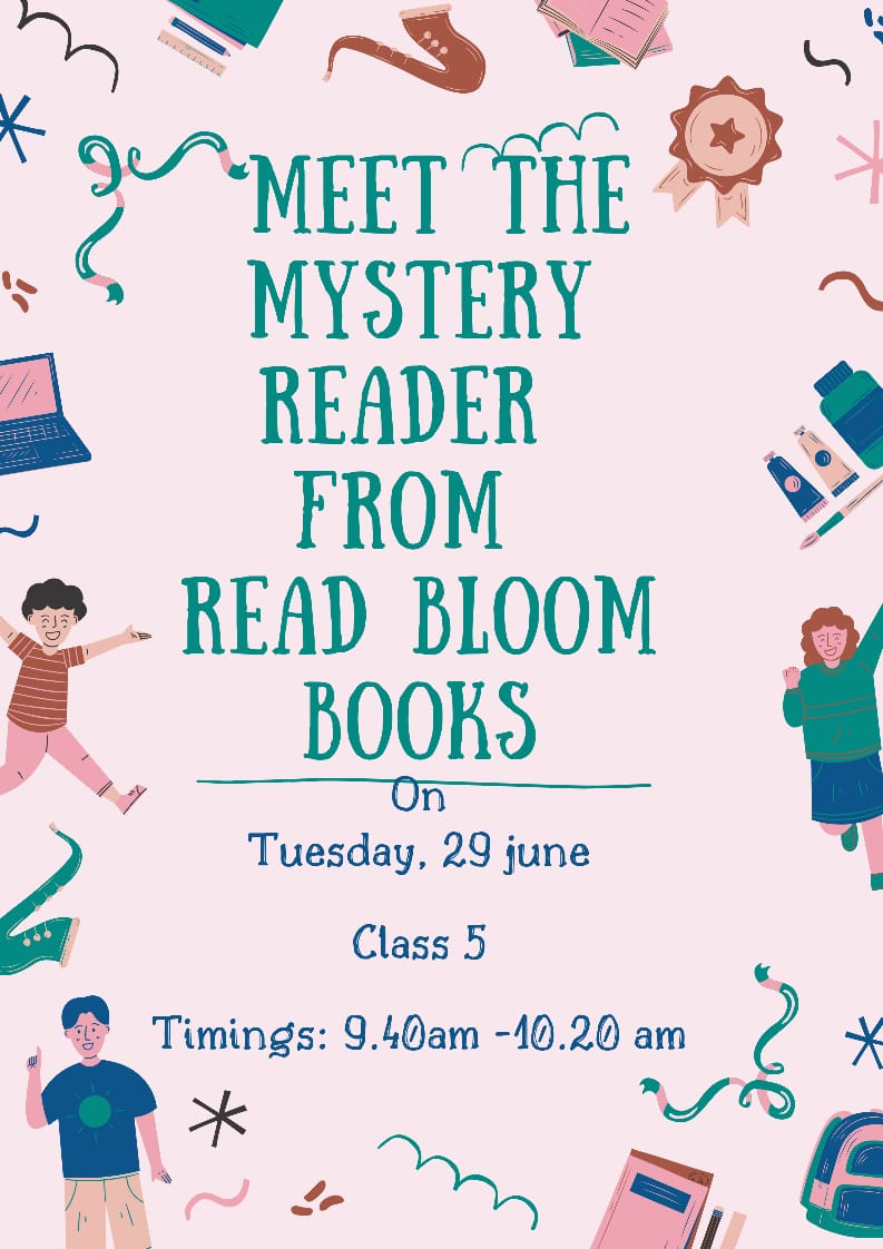 Class 5 National Reading Month Activity (29 June 2021)