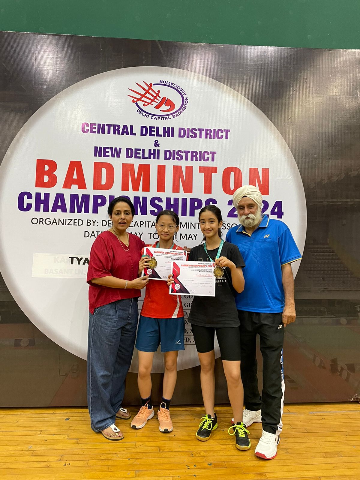 South Delhi District Badminton Championship 2024, organised by the Delhi Capital Badminton Association, from 1 to 4 May 2024 ...Click here to read more