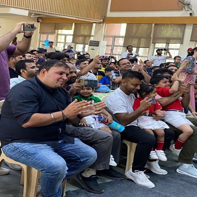 Fathers' Day celebration in Pre school and Pre primary