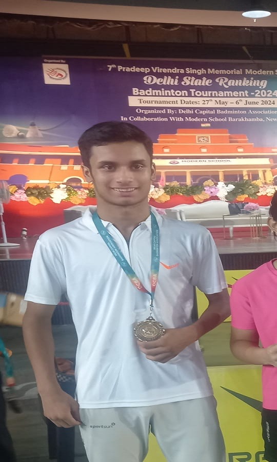 7th Pradeep Virendra Singh Memorial Modern School Delhi State Ranking Badminton Tournament 2024...Click here to read more