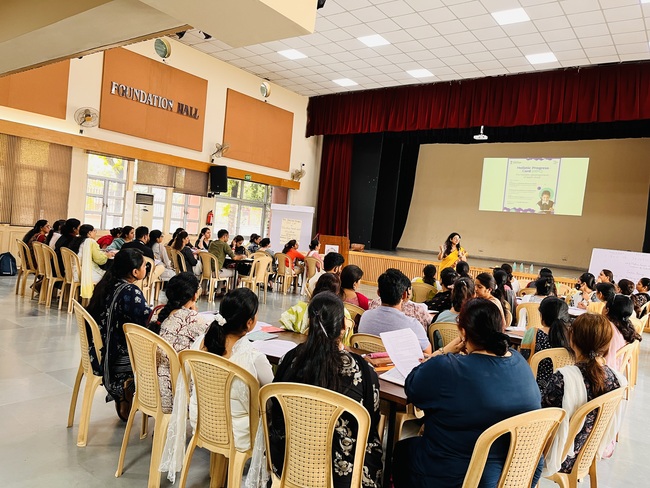CBSE teacher workshop at our School