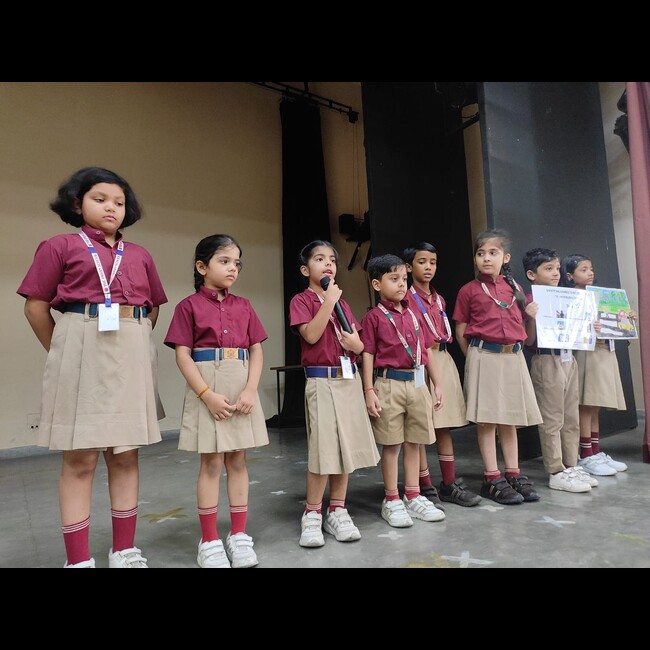 Special assembly on Road Safety by class 2D