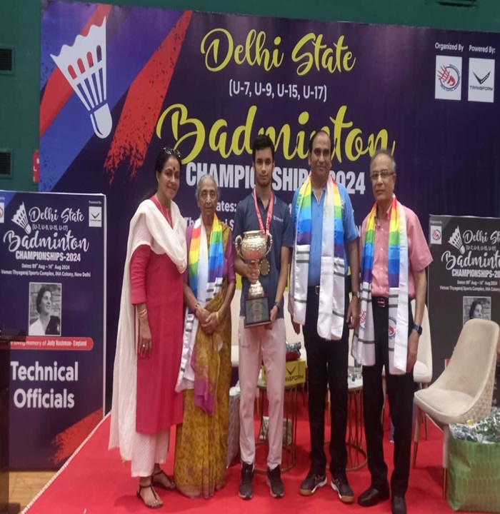 In the Delhi State Badminton Championship 2024, held at the Thyagraj Stadium...Click here to read more.
