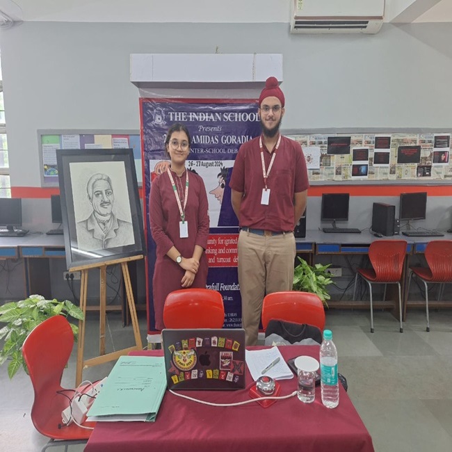 23rd Dr. Amidas Goradia International Inter-School Debate in English
