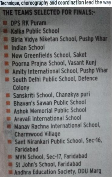 HINDUSTAN TIMES, NEW DELHI, 23 DECEMBER 2011