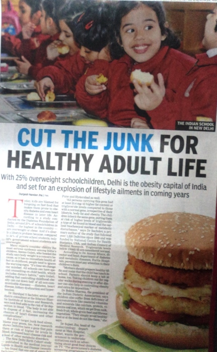 THE TIMES OF INDIA, 27 JANUARY 2012