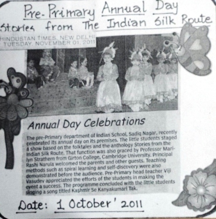HINDUSTAN TIMES, NEW DELHI, 1 NOVEMBER 2011