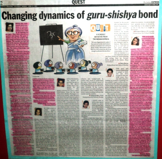 THE INDIAN EXPRESS, 23 APRIL 2012