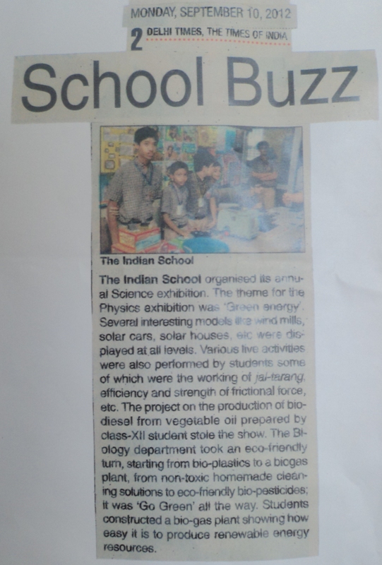 The Times of India, 10 September, 2012.
