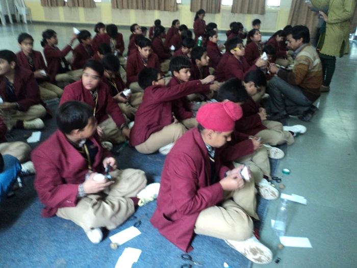 Workshop on 'Hydro Rocketry'.