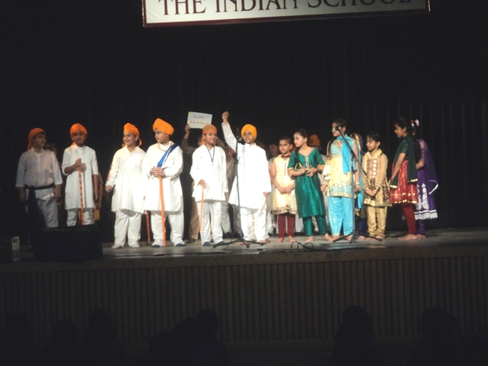Baisakhi blessing, class assembly by class 4A.