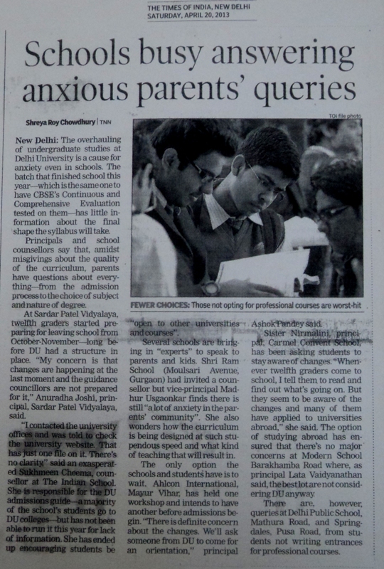 The Times of India, Saturday, 20 April, 2013