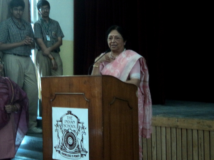 Literary Week showcasing by senior school, classes 9 to 12 on 3 April'2013