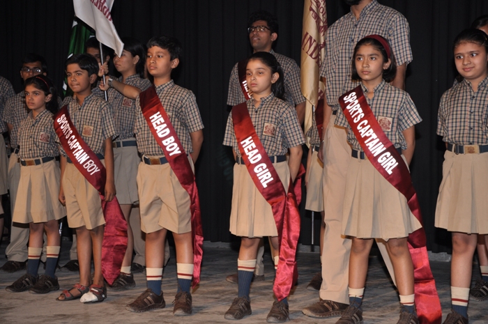 Heady and Humbling. The experience of becoming junior council members, class 5.