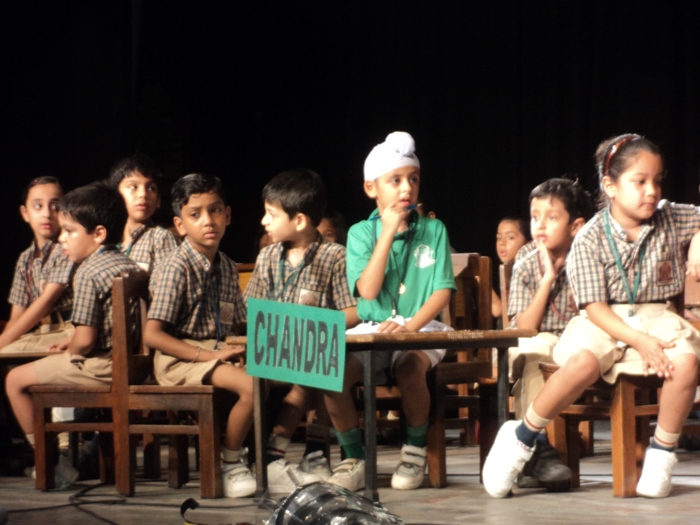 Spell- Bee competition, classes 2 and 3