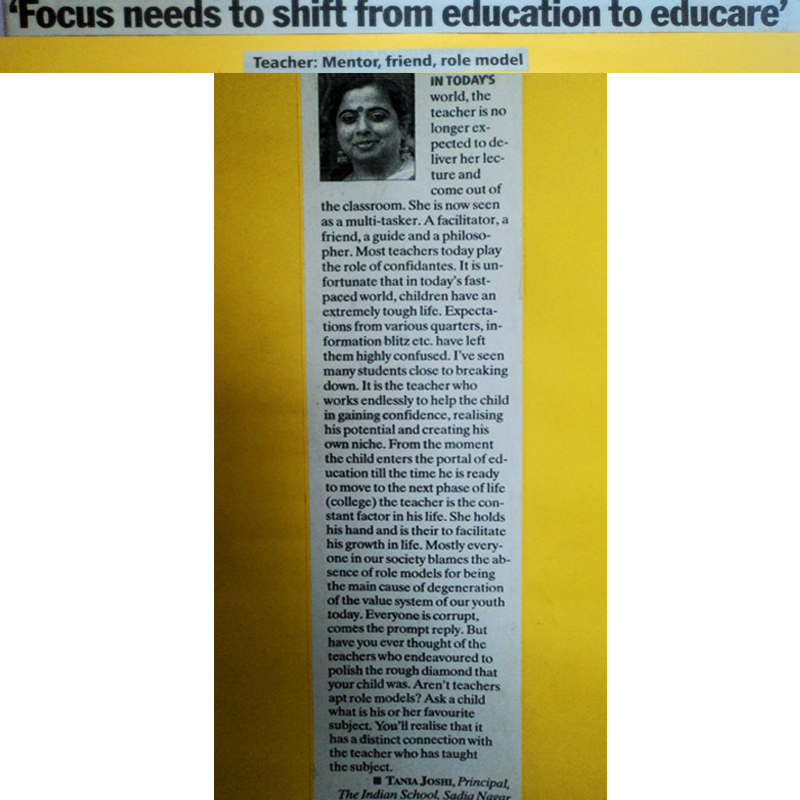 Indian Express, Monday, 23 September, 2013.