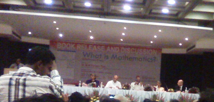 "What is Mathematics?", by Balkrishna Shetty, a Book Release.