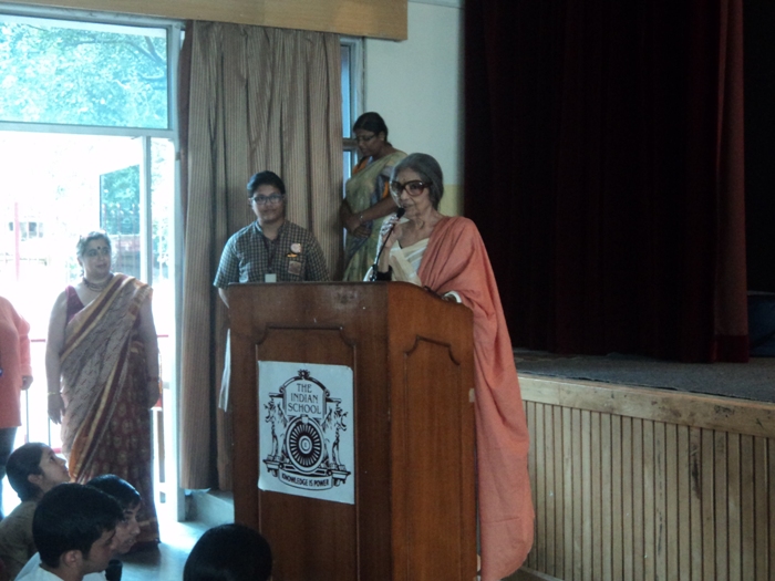 Bapu's Grand daughter in our Midst, 1 October, 2013.