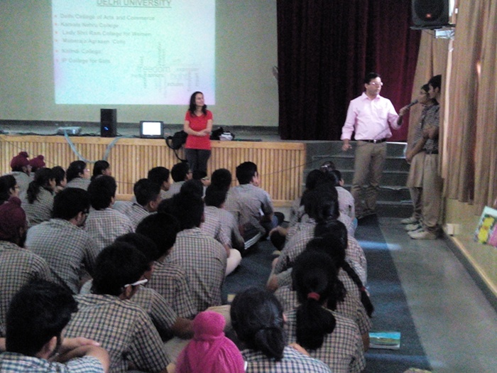 Workshop on changes in Delhi University by Mr Jitin Chawla