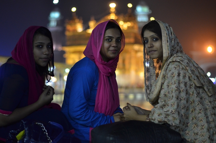 Class 12 seeks a blessing at the Golden Temple