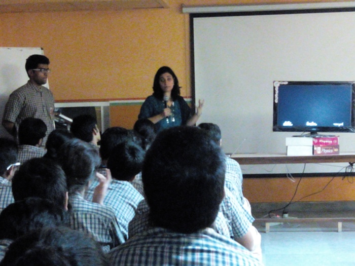 Interaction with a Filmmaker, classes 11 and 12