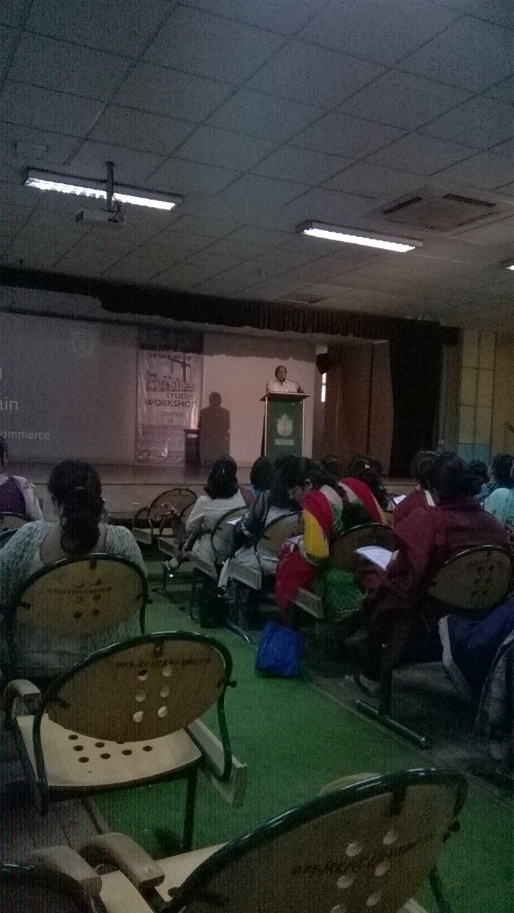 Business Studies workshop for teachers.