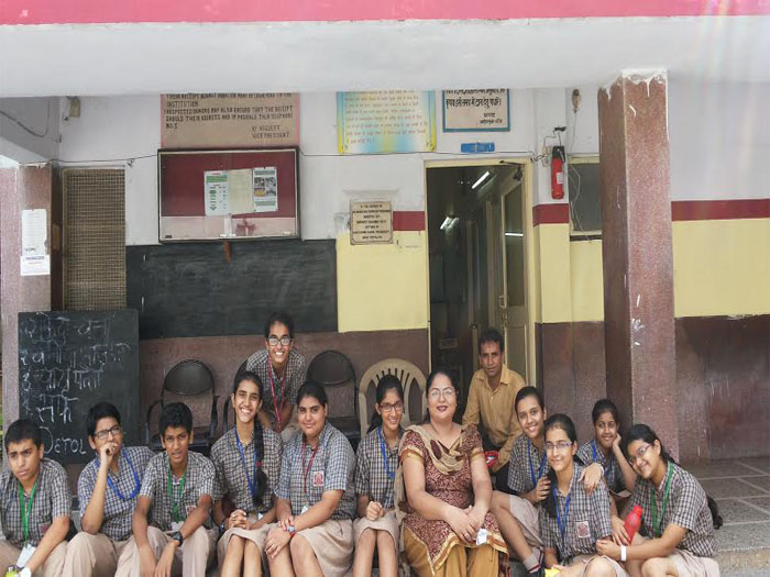 Community Outreach - visit to the Blind School