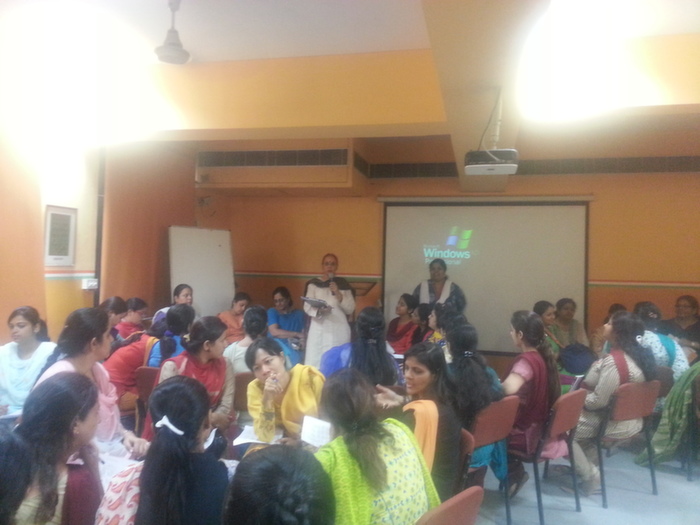 Multiple Intelligences, a workshop for teachers.