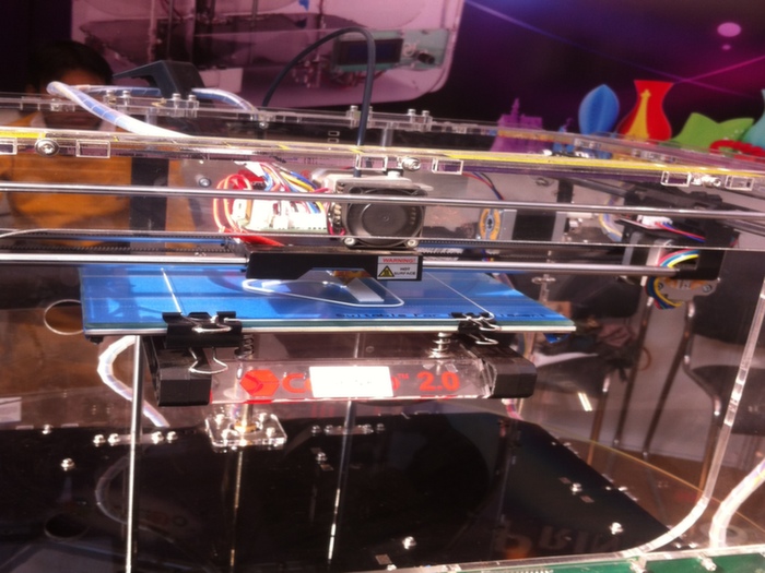 3D Printer at the Trade Fair
