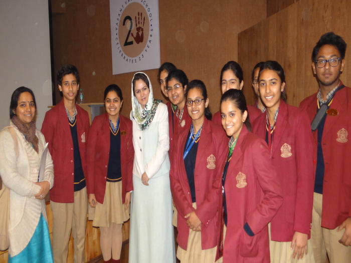 Interaction with the First Woman-Parliamentarian of Afghanistan: Ms. Fawzia Koofi