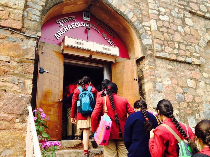 Excursion to Purana Quila, class 7.