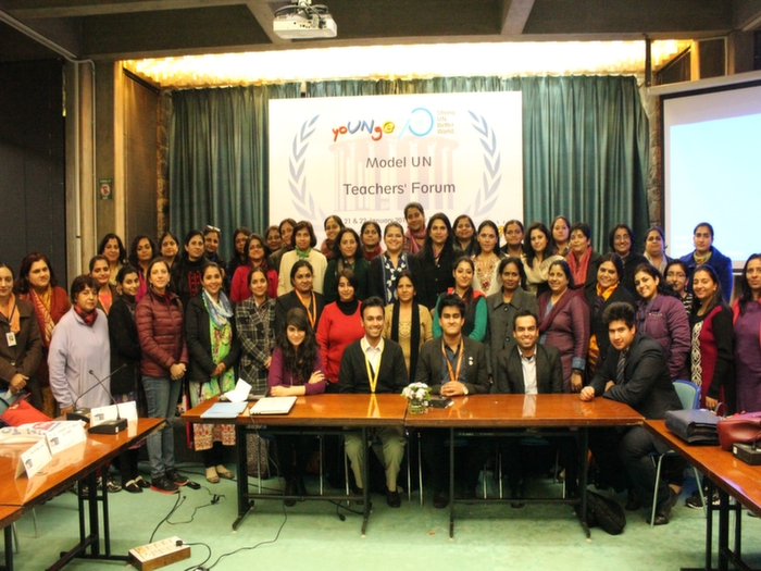 Young @70 Model Teacher Forum ( Towards organising MUN)