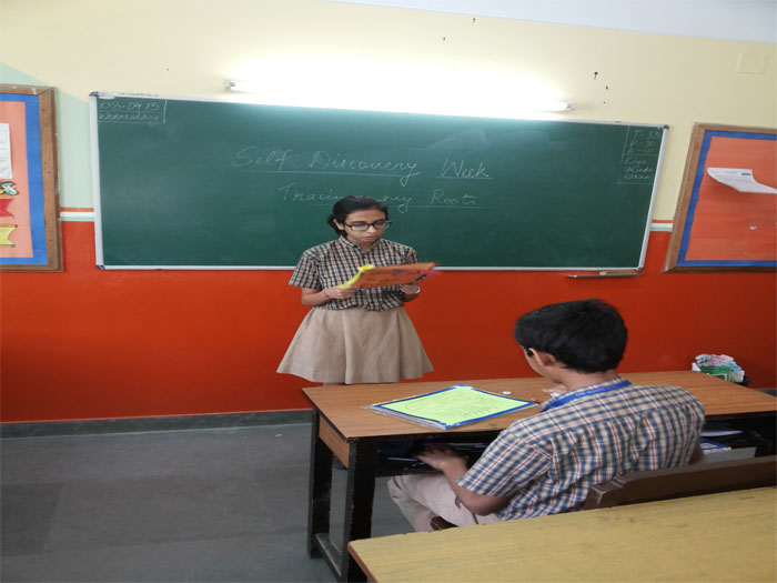 Self Discovery Week in Senior School, April 2015. 
