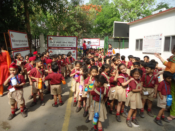 Pre- School and Pre-primary visit the Traffic Park