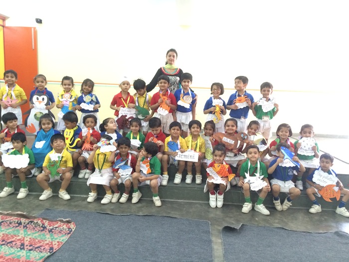 Special Assembly on Aquatic Animals by Pre-primary Gemini