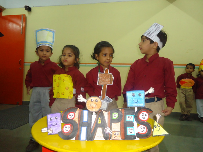 Special Assembly on Shapes by PS Hercule.
