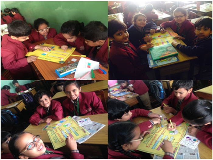Ganit Week( Growing Aptitude In Numerical Innovations & Training ) at our School, 16-22 December 2015.