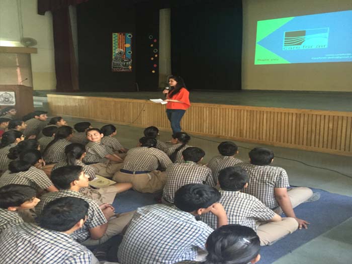 Care for Air - an environment workshop for classes 9 and 10 