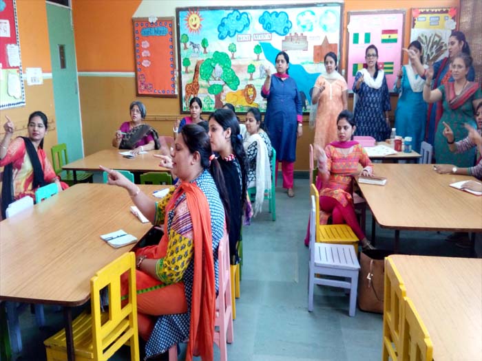Introducing Letters to pre-school and pre-primary students- a teacher workshop.