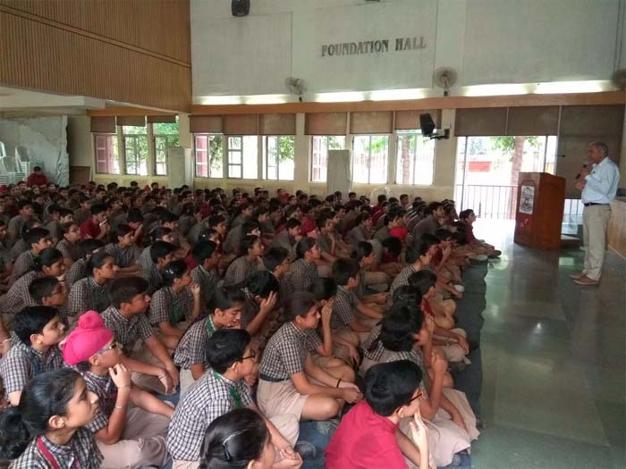 Citizenship talk by Mr Ravi Kalra, Founder, The Earth Saviours' Foundation.
