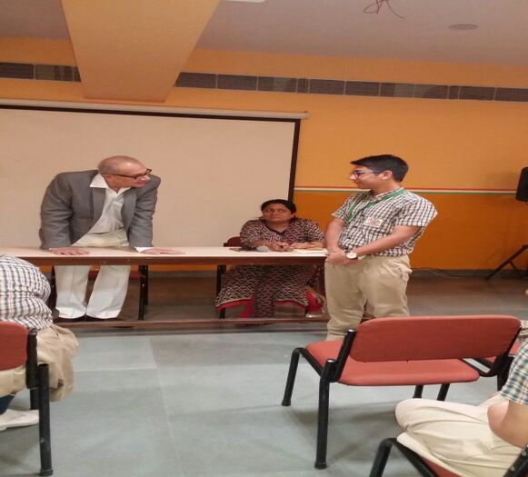 An interaction with the Chairman on the philosophy of religions.