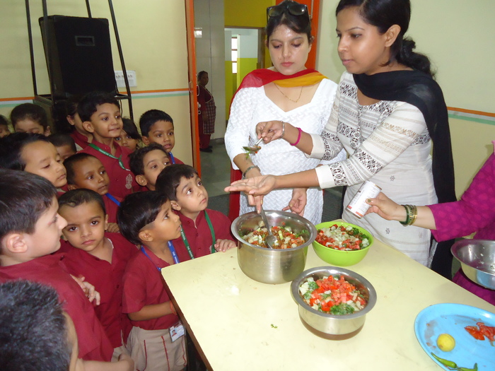 Special Assembly in Pre primary