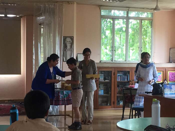 Story Telling workshop by author, Ms. Vinita Zutshi.