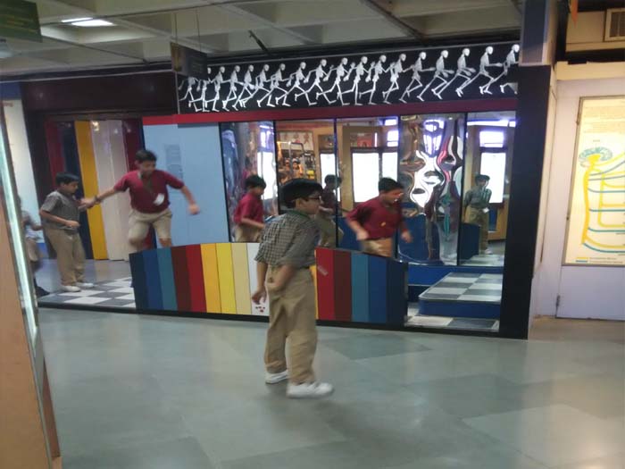 Visit to the National Science Centre, class 5