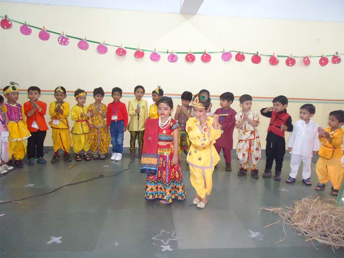 Janmashtami in Pre-School Hercule