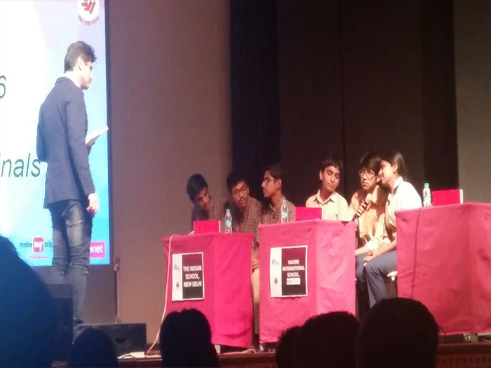 Honours at Shriteq, an inter school technology fest