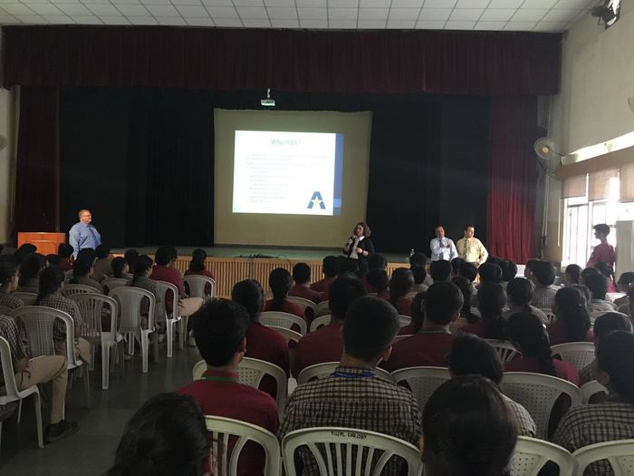 Talk on higher studies overseas