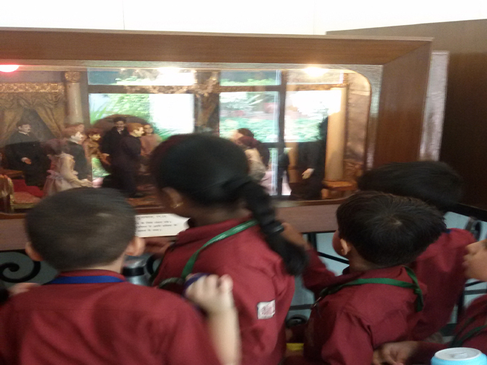 Visit to Gandhi Smriti for class 1.