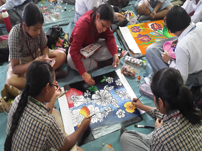 Inter School Fest  Learning Through Churning
