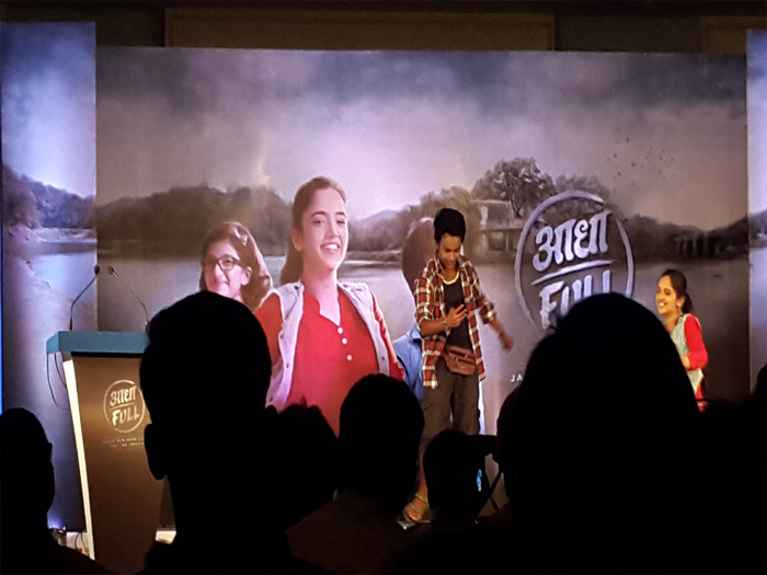 Interaction at a tv launch